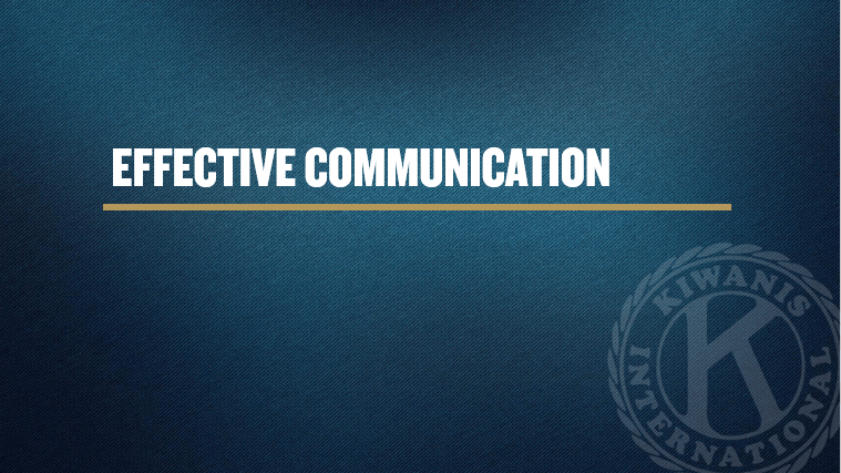 Crisis communication